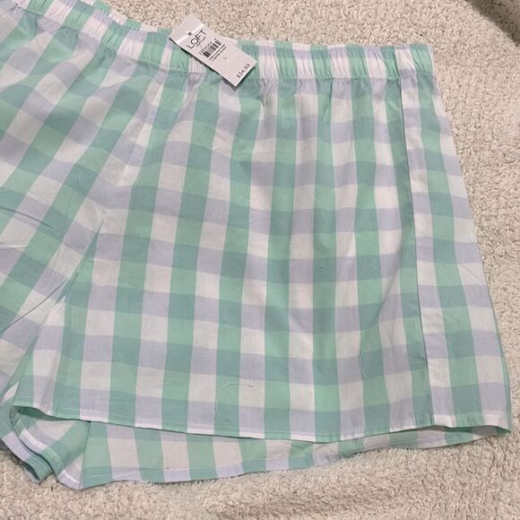 NWT- LOFT- L. Cotton Sleep Short - Picture 4 of 6